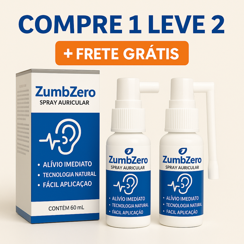 ZumbZero® Elimina o Zumbido! – Compre 1 e Leve 2 Hoje!